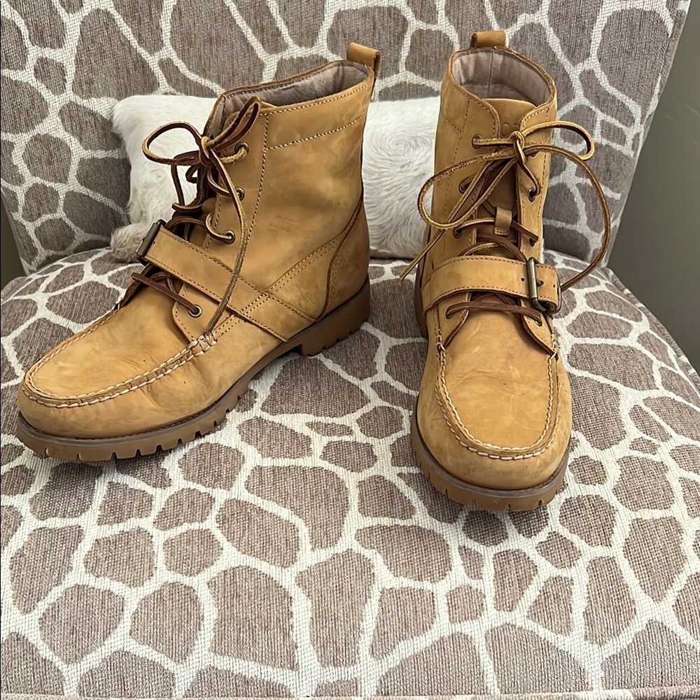 Tan Leather Men's Boots